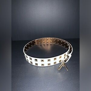Vintage Micheal Kors White & Gold, Women’s Belt